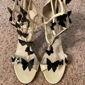 Caged butterfly Tamara Mellon heels